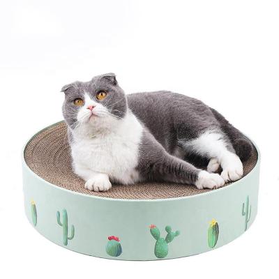 China Viable Cat Toy High Density Corrugated Cardboard Microchip Cat Scratcher Cat Scratcher for sale