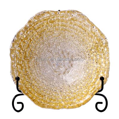 China Viable wholesale cheap gold glass bowls for centerpieces for sale