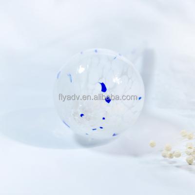 China Home / Resturant / Hotel / Bar Handmade Glass Sphere Watering Bulb With White Color For Plants for sale