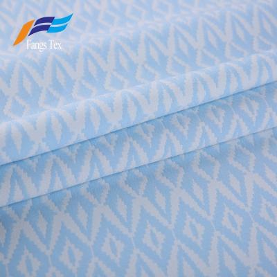 China Anti-static hot sale polyester spandex jacquard fabric printing fabric for lady for sale