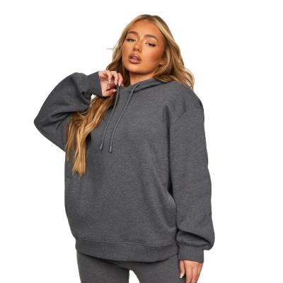 China 2022 Women's Pullover Heavy Women's Pullover Hoodie QUICK DRY Heavy Women's Regular 100% Cotton Fleece Pullover Hoodie Casual Solid Hoodies for sale