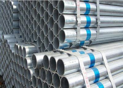 China Round Galvanized Steel Pipe 20 - 113mm Diameter Rust Resistance Surface for sale