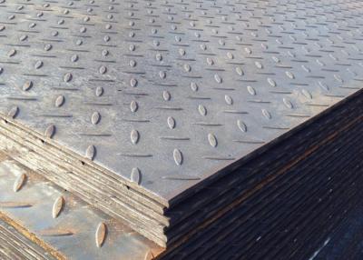 China High Strength Checkered Steel Plate Q235 / Q195 Garde Raw Material for sale