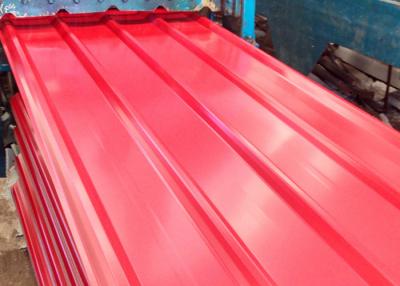 China Durable Color Coated Steel Roofing Sheet B3 Fire Rating Custom Size for sale