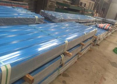 China Reliable Color Coated Steel Roofing Sheet 30 - 120g / Sqm PE Zinc Coating for sale