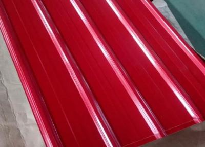 China PPGI Colour Coated Steel Roofing Sheets RAL 9002 Color Optional Durable Steel for sale