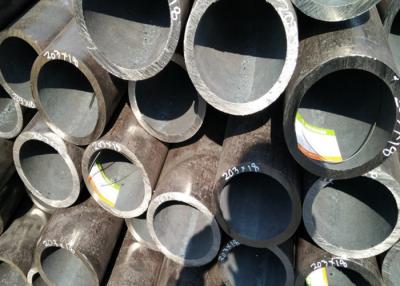 China Painted Seamless Black Pipe , Optional Length High Stress Seamless Steel Tube for sale