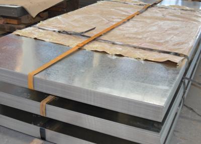 China HDGI Galvanized Metal Sheets , Thick 0.2 - 2.0mm Zinc Coated Steel Sheet for sale