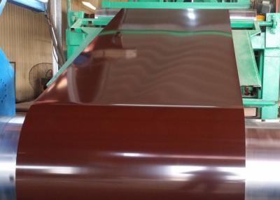 China EP 0.60mm PPGI Color Coated Steel Coil Zinc Roof Z40g - Z60g Coating for sale