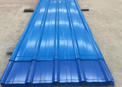 China PPGL Color Coated Steel Roofing Sheet AZ30g / M2 - 150g / M2 Length 3M for sale