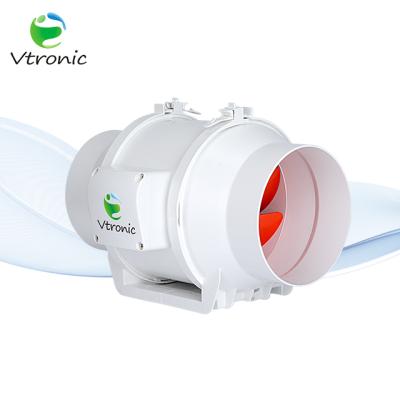 China Hotels Vtronic 150mm AC Mixed Flow Duct Industrial Brushless Inline Fan for sale