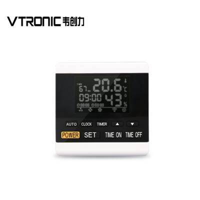 China Time Switch Led Propeller Speed ​​Controller 200W European Standard Wall On/Off Switch With Led Indicator Light for sale