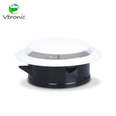 China Ventilation 4/6/8 Inch ABS Plastic Round Air Conditioning Supply Vent Grille for sale