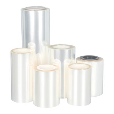 China Water Soluble Transparent Pouch Film Roll Lamination BOPE Laminating Film For Bag Making for sale