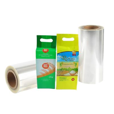 China Water Soluble 12mic Bopp Glossy Hot Lamination Thermal Film For PP Woven Bag for sale