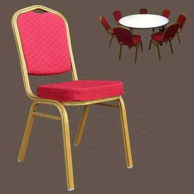 China Wholesale Eco - Friendly Fabric Stacking Banquet Chairs For Sale for sale