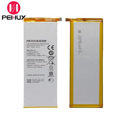 China New Replacement Mobile Phone Battery 2530mAh HB3543B4EBW For Huawei Huawei P7 Battery for sale