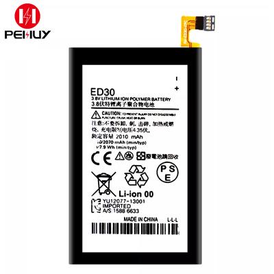 China Digital Cell Phone ed30 2070mAh Lithium Ion Cell Phone Batteries AAA For G/G2/G+1 Motorola Battery for sale