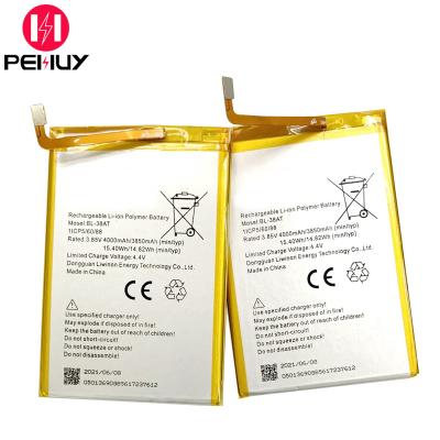 China New Mobile Phone Replacement Battery BL-38AT 4000mAh Battery For Tecno POP 2 for sale