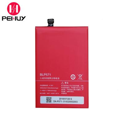 China New Mobile Phone Replacement Battery BLP571 3100mAh 3.8v Lithium Ion Li-polymer Battery For OnePlus One for sale