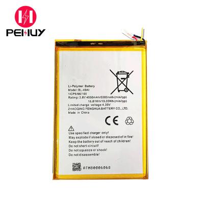 China New Mobile Phone Replacement Battery BL-49AI 4950mAh 3.8v Lithium Ion Li-polymer Battery For Itel 1556 for sale