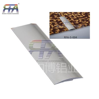 China RFA-S-004 Modern Aluminum Edge Trim Wide Carpet Transition Strip for sale