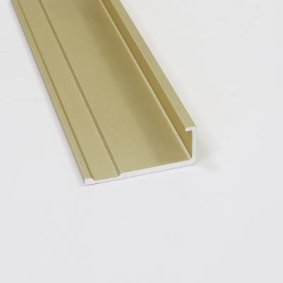 China Modern Custom Color And Shape High Quality Manufacturer Aluminum Metal Tile Trim Straight Edge for sale