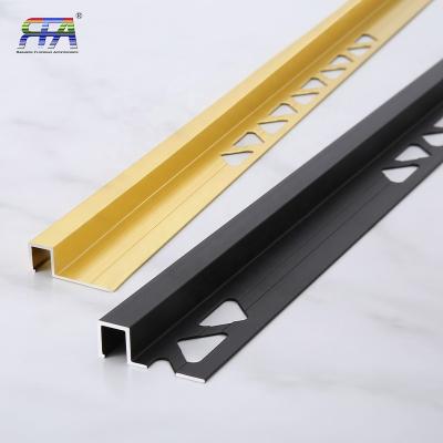 China New Design 2022 Modern Aluminum Round Tile Trim OEM&ODM Services Are Provided Customized Aluminum Trim Profiles for sale