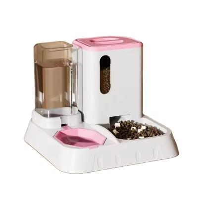 China Multi Functional Automatic 2 In 1 Pet Feeder And Water Dispenser Non Slip Eco Friendly for sale