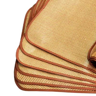 China Washable Summer Pet Sleeping Mat Rattan Self Cooling Pad For Dogs for sale