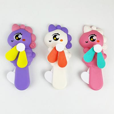 China Cute Mini Electric Hand Fan Adorable Cartoon Kids Portable Fan Toy for sale