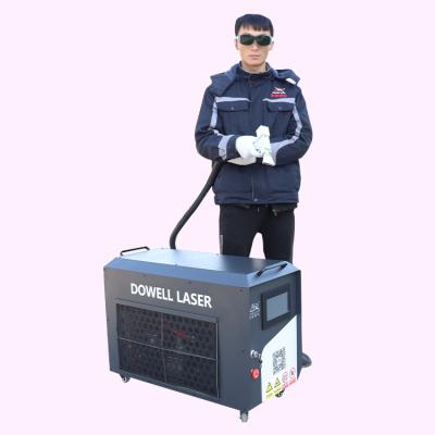 China Metal surface laser rust removal machine 500W handheld cleaning cleaning machine 1000 watt price for sale for sale