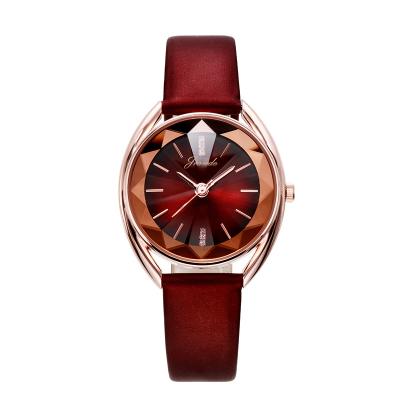 China Non-specific BIG H7175L ladies fashion Korean rhinestone quartz watch female belt watch fashion clock women watches for sale