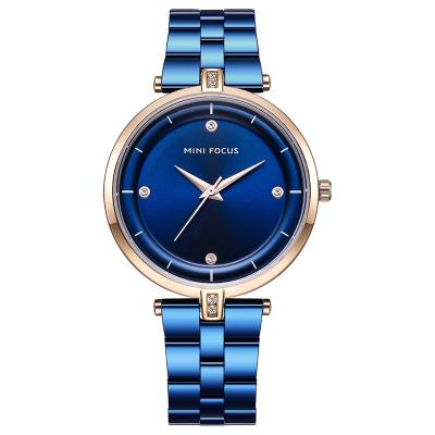 China Water Resistant MINI FOCUS Watches Women Top Brand Luxury Quartz Watch Women Fashion Relojes Mujer Stainless Steel Ladies Quartz Wristwatches for sale