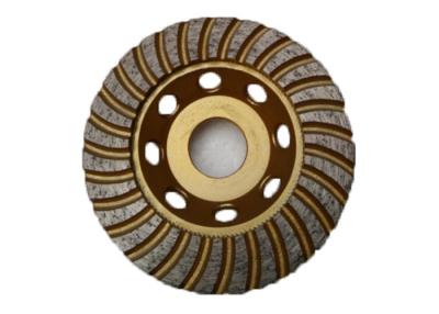 China 4.5 Inch Diamond Cup Grinding Disc With Arbor 22.23mm High Performance for sale