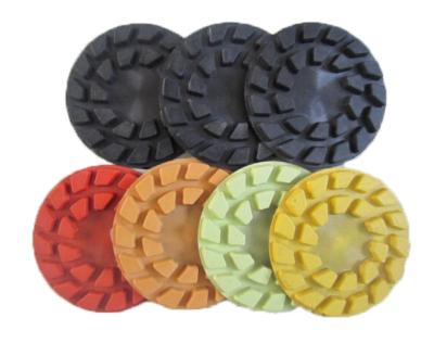 China Turbo Type Marble Concrete Floor Polishing Pads 4mm Thickness High Performance for sale