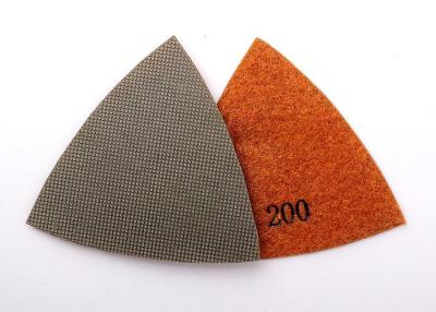 China 400 200 Grit Diamond Polishing Pad Diamond Polishing Discs Various Colors for sale