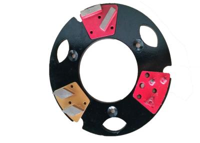 China Zwarte PCD-Diamanthulpmiddelen 240mm Magnetische Plaat voor de Machine van de Vloermolen Te koop