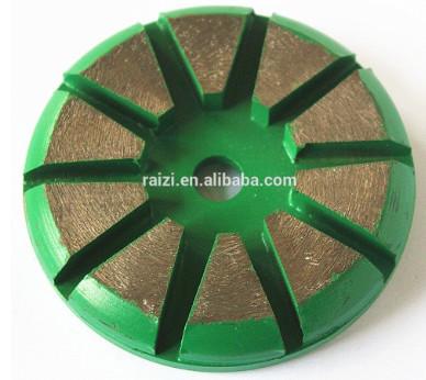 China Diamond Grinding Plate With Smooth Scratch Pattern For Stone Concrete for sale