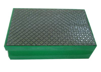 China Rectangular Diamond Hand Polishing Pads For Concrete Easy Manipulation for sale