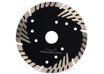 China Customized Size Diamond Circular Saw Blade With Triangular Turbo Protection Teeth for sale