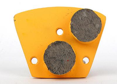 China 30 # Concrete Grinding Plate , Diamond Floor Grinding Block Trapezoid Shape for sale