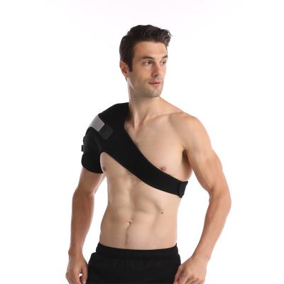 China High Quality Orthopedic Brace Neoprene Fitness Adjustable Electric Heating Shoulder Windproof Shoulder Pad for sale