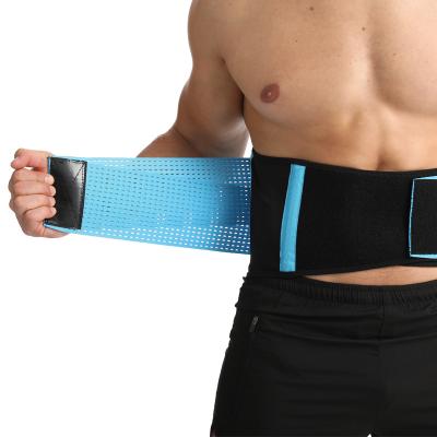 China Neoprene Slim Elastic Strap Tension Support Back Body Belt Weightlifting Waist Pad for sale