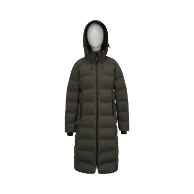 China Waterproof 2022 Winter Women Waterproof puffer OEM Warmth Fashion Lady Long Coat Outdoor Jacket for sale