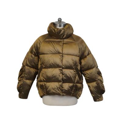 China Waterproof Down Jacket Women Shinny Outdoor Windproof OEM 2022 Winter Woman Lady Coat for sale