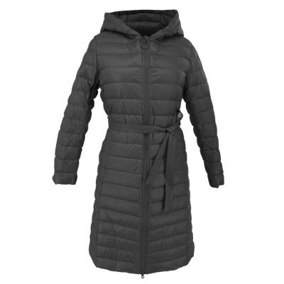 China Brand Breathable Attractive Design Miqi Long Styles Light Up Womens Ultra Down Jacket for sale