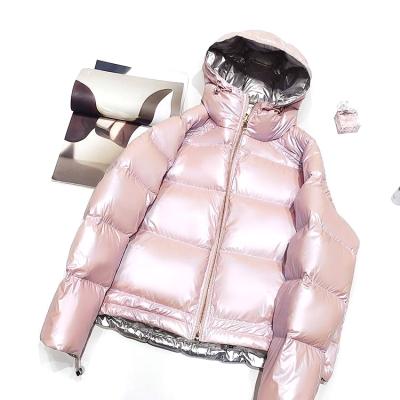 China China Sustainable Supplier New Brand Winter Feather Light Weight Down Jacket Women for sale