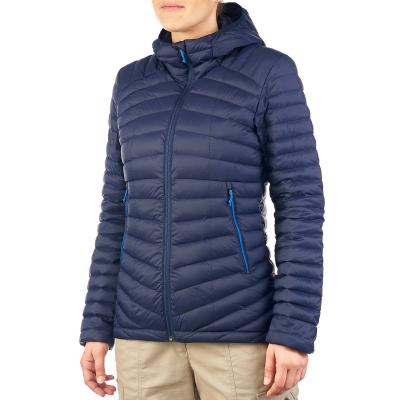 China Breathable Promotional New Products Hooded Quilted Down Jacket Winter Wear Woman for sale