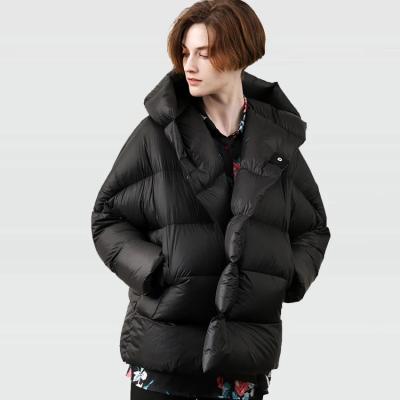 China Black Color Waterproof Down Jacket Custom Design Simple Stripper Down Coat Cropped Women Stripper Jacket for sale